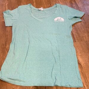 Light Teal Canine Companions Graphic T-Shirt